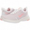 Chaussure Nike Flex Experience Run 8 pour femme, blanc sommet/éclat de lave-gris atmosphère