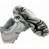 Chaussures de baseball Nike Force Trout-8 Keystone pour homme - Crampons moulés Fastflex - Blanc/Noir/Gris loup CV5911-100