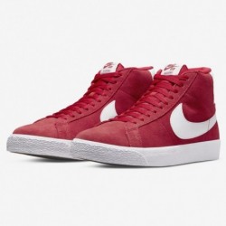 Chaussures de skate Nike SB Zoom Blazer Mid (864349-602, ROUGE université/ROUGE université/Blanc)