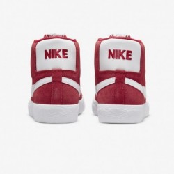 Chaussures de skate Nike SB Zoom Blazer Mid (864349-602, ROUGE université/ROUGE université/Blanc)