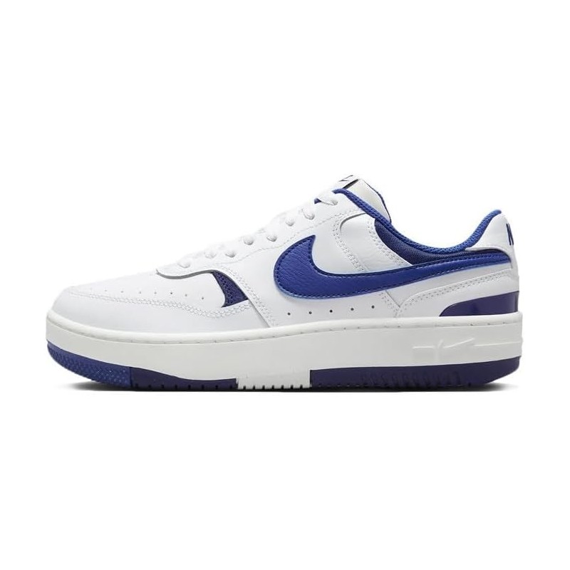 Baskets Nike pour femme, blanc bleu