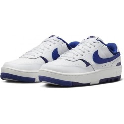 Baskets Nike pour femme, blanc bleu