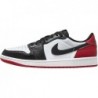 Air Jordan 1 Low OG pour homme Blanc/Noir-Varsity Red CZ0790-106