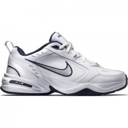 Chaussures de course et de cross-training en cuir Nike Air Monarch IV pour homme, blanc, pointure 15 (E)