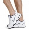 Chaussures de course et de cross-training en cuir Nike Air Monarch IV pour homme, blanc, pointure 15 (E)