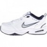 Chaussures de course et de cross-training en cuir Nike Air Monarch IV pour homme, blanc, pointure 15 (E)