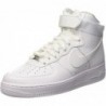 Chaussure de basket-ball Nike Air Force 1 High '07 pour homme Blanc/Blanc