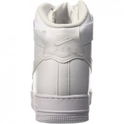 Chaussure de basket-ball Nike Air Force 1 High '07 pour homme Blanc/Blanc