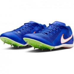 Chaussures d'athlétisme multi-événements Nike Zoom Rival Multi pour homme (bleu coureur/orange sécurité/blanc)