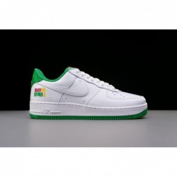 Nike Air Force 1 DX1156 100 West Indies pour homme, blanc/blanc-vert classique