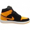 NIKE Jordan Air 1 Mid SE pour homme Noir/Orange vif (FJ4923 008)