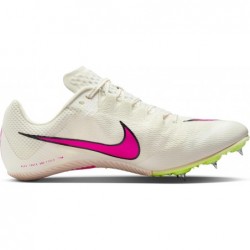 Chaussures d'athlétisme Nike Rival Sprint (DC8753-101, Voile/Twist citron clair/Glace goyave/Rose féroce)