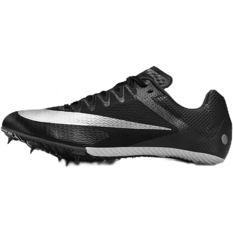 Pointes d'athlétisme Nike Rival Sprint (DC8753-001, noir/gris fumé clair/gris fumé foncé)