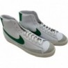 Chaussures Nike Blazer Mid '77 Vintage pour hommes (blanc, vert, voile, noir, Numeric_14)