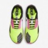 Chaussures de course sur route et cross-country Nike Rival Waffle 6 (DX7998-700, Volt/Blanc-Noir-Hyper Rose)