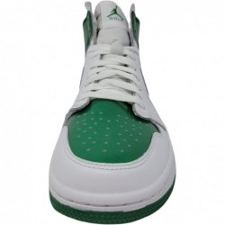 Chaussures de golf Nike Jordan 1 High pour homme, blanc/vert pin