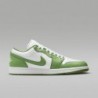 Chaussures NIKE Air Jordan 1 Low SE pour homme (HF4823-100, Blanc/Éclair/Chlorophylle), Blanc/Éclair-Chlorophylle