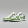 Chaussures NIKE Air Jordan 1 Low SE pour homme (HF4823-100, Blanc/Éclair/Chlorophylle), Blanc/Éclair-Chlorophylle