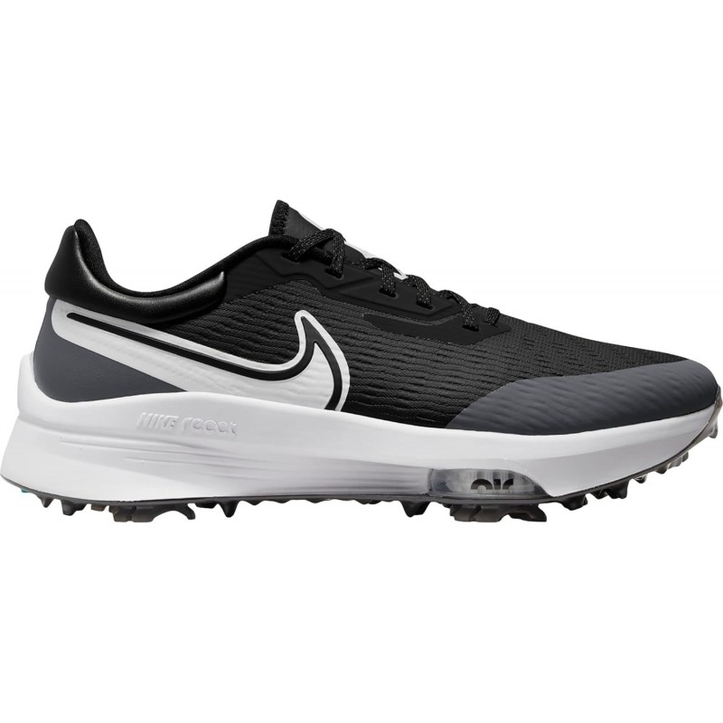 Chaussures de golf Nike Air Zoom Infinity Tour Next% DC5221-015 pour homme, noir, gris fer, turquoise dynamique et blanc