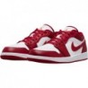 Chaussures Nike Air Jordan 1 pour homme, rouge cardinal/curry clair-blanc