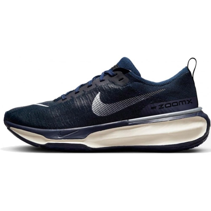 Chaussures de course sur route Nike Invincible 3 pour homme (bleu marine/bleu marine/noir/argent métallique)