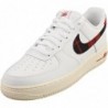 [DV0789-100] Nike Air Force 1 Low '07 LV8 'Tartan Plaid Blanc Rouge Université' pour Homme