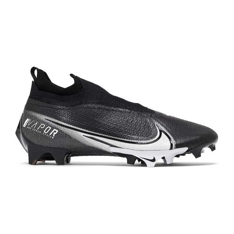 Chaussures de football Nike Vapor Edge Elite 360 Flyknit CV6282-009 Noir-Blanc pour Homme