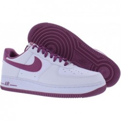 Nike Air Force 1 '07 Chaussures Homme DH7561-101-14 Blanc/Bordeaux Clair-blanc