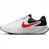 Chaussures de course sur route Nike Revolution 7 pour homme (FB2207-102, blanc/rouge feu-noir-poussière photonique)