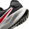 Chaussures de course sur route Nike Revolution 7 pour homme (FB2207-102, blanc/rouge feu-noir-poussière photonique)