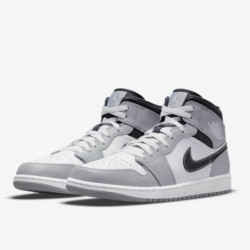 Chaussures de fitness Nike Air Jordan 1 Mid pour homme, gris