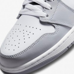 Chaussures de fitness Nike Air Jordan 1 Mid pour homme, gris