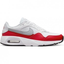 Baskets basses Nike pour homme, chaussures de gymnastique, blanc, gris loup, université, rouge, noir