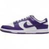 Chaussures de basket-ball Nike Dunk Low Retro pour femmes, violet