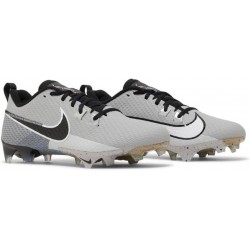 Chaussures de football Nike Vapor Edge Speed 360 2 DA5455-002 pour homme Gris fumé clair/Kaki/Argent métallique/Noir