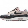 Chaussures Nike Air Max 1 PRM pour homme, blanc perle/noir-gris vaste