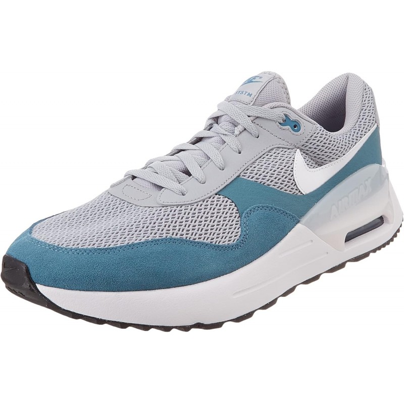 Baskets NIKE pour hommes, gris loup, blanc, bruit, aqua, noir