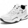 Baskets de tennis en cuir pour hommes, chaussures de marche et de course sur route