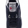 Baskets classiques en nylon Reebok pour hommes, bleu marine/blanc