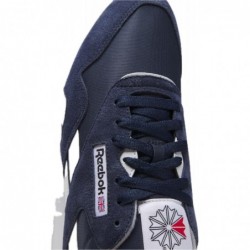 Baskets classiques en nylon Reebok pour hommes, bleu marine/blanc