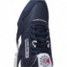 Baskets classiques en nylon Reebok pour hommes, bleu marine/blanc