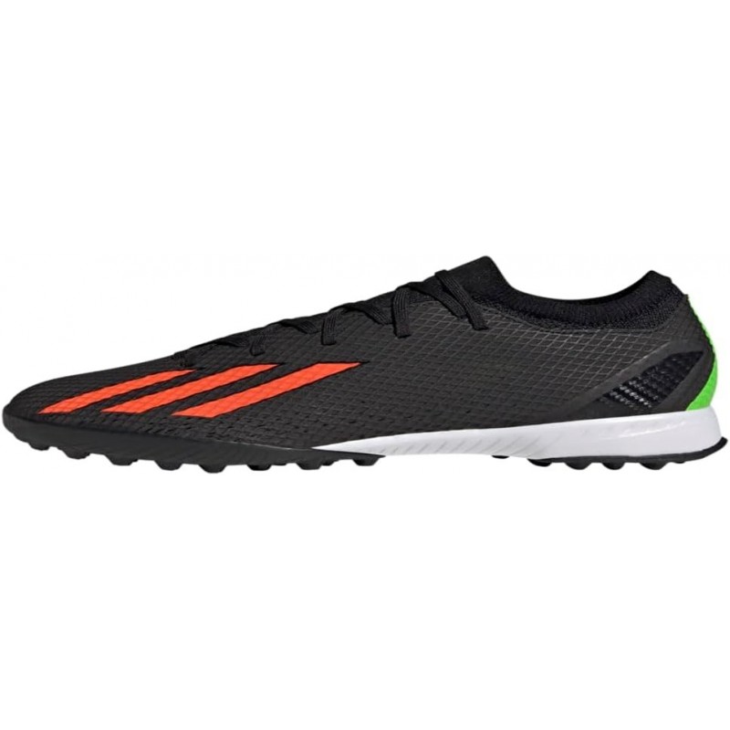 Chaussure de football adidas X Speedportal.3 Turf unisexe, noir/rouge solaire/vert solaire