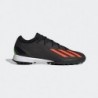 Chaussure de football adidas X Speedportal.3 Turf unisexe, noir/rouge solaire/vert solaire