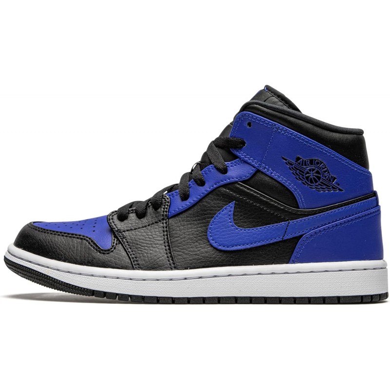 Baskets montantes Nike pour homme, bleu, noir, hyper royal, blanc 077