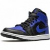 Baskets montantes Nike pour homme, bleu, noir, hyper royal, blanc 077