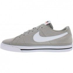 Chaussures Nike Court Legacy Suede pour homme, couleur : gris/blanc