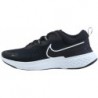 Chaussures de gymnastique Nike pour hommes, course à pied, noir, blanc, gris fumé