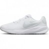 Chaussures de course sur route NIKE Revolution 7 pour hommes, blanc, platine pure, blanc