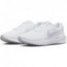 Chaussures de course sur route NIKE Revolution 7 pour hommes, blanc, platine pure, blanc