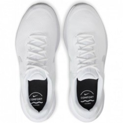 Chaussures de course sur route NIKE Revolution 7 pour hommes, blanc, platine pure, blanc